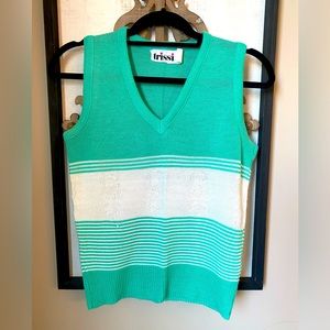 VTG 80s Sweater Vest | M